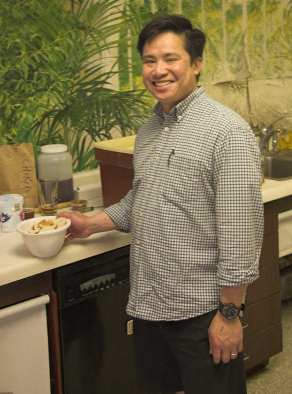 Lewis with Bread